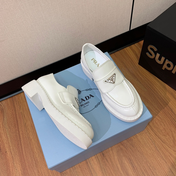 PRAD SNEAKER ( brushed leather )