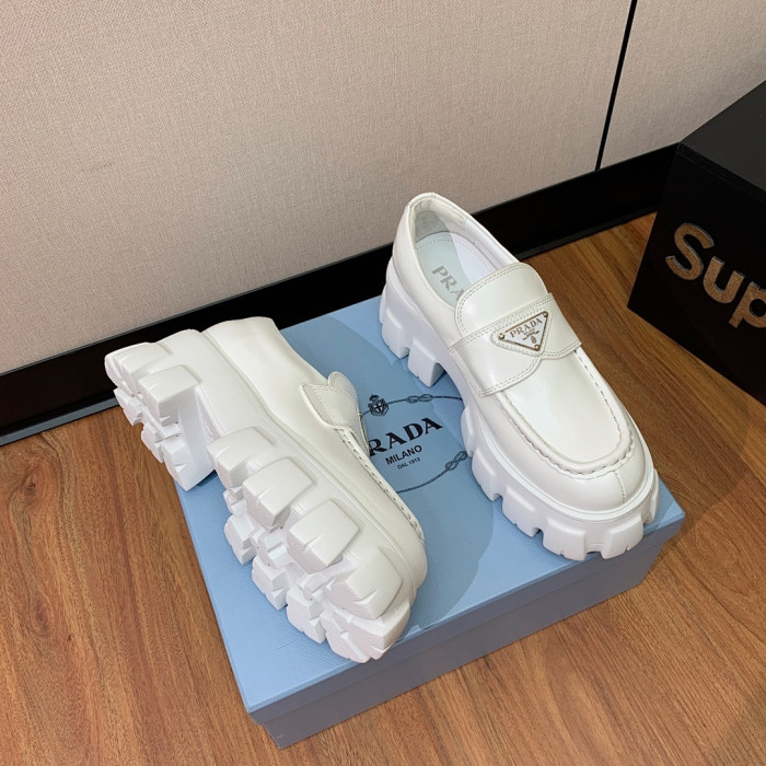 PRAD SNEAKER ( brushed leather )